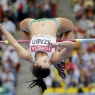 Szabó Barbi szabadtéren is 190 cm felett